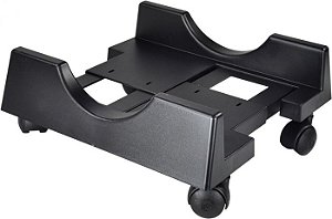 Suporte Para Gabinete Com Rodinhas, Ajustável, Md9 6951, Preto