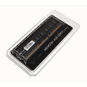 Memória Desktop Ddr3 4Gb/1600 Mhz Duex, 1.5V, Dx4Gr3F1600