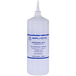 Álcool Isopropílico 99,8%, 1000 Ml, Implastec Md9 7180