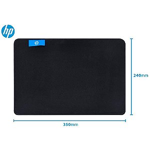 Mousepad Hp Padrão, 35 Cm X 24 Cm, Mp3524, Preto