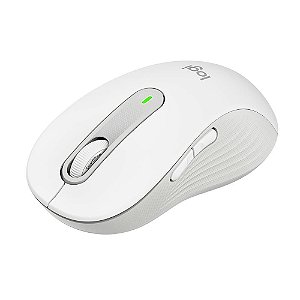 Mouse Sem Fio Logitech Signature M650 L, Usb/Bluetooth, Branco, 910-006233