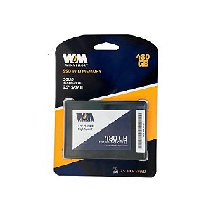 Ssd Sata3 480 Gb Winmemory Swr480G, 2.5", 7Mm, Lê: 560 Mb/S, Grava: 540 Mb/S