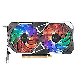 Placa De Vídeo Geforce Ddr6 08Gb/128 Bits Rtx 3050 Galax, 2 Fans, Dp, Hdmi, 35Nsl8Md6Yex, Rgb, Com Lhr, Preta