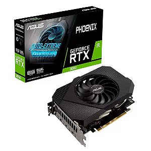 Placa De Vídeo Geforce Ddr6 8Gb/128 Bits Rtx 3050 Asus, Ph-Rtx3050-8G, 90Yv0Hh2-M0Na00, Com Lhr