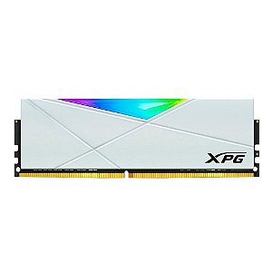 Memória Desktop Ddr4 8Gb/3200 Mhz Adata Xpg Spectrix D50, Cl 16, 1.35V, Ax4U32008G16A-Sw50, Branco