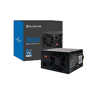 Fonte Atx 350 W Bluecase Blu350-Ev2Bx, Com Caixa, Com Cabo, Bivolt, Preto