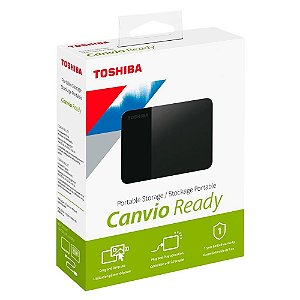 Hd Externo 4 Tb Toshiba Canvio Basics Hdtb540Xk3aa, Usb 3.0, Portátil 2.5'