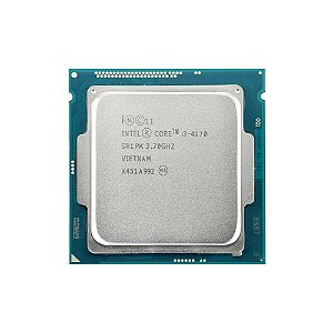 Processador 1150 Intel 4ª Geração Core I3-4170, 3.7Ghz, 3Mb, Oem, Sem Cooler