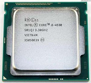 Processador 1150 Intel 4ª Geração Core I5-4590, 3.3Ghz, 6Mb, Oem, Sem Cooler