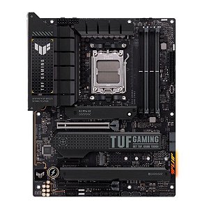 Placa Mãe Am5 Asus Tuf Gaming X670E-Plus, Ddr5 128Gb, M2/Nvme, Dp, Hdmi, Preta