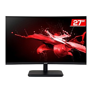 Monitor Gamer Led 27" Acer Curvo Nitro Ed270 X2Bmiipx, Va, 1Ms, 240 Hz, Full Hd, DPort, Hdmi