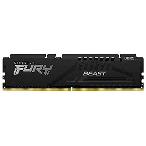 Memória Desktop Ddr5 08Gb/6000 Mhz Kingston Fury Beast Kf560C40Bb-8, Cl 40