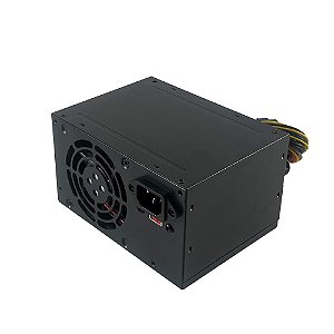 Fonte Atx 0500 W Bluecase Blu500-Ebps3Blk, Bivolt, Com Cabo, Sem Caixa, Preto, Bcspfc
