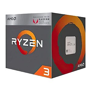Processador Am4 Amd Ryzen 3 5300G, 4.0 Ghz, Max Turbo 4.2 Ghz, 010 Mb Cache, Com Vídeo Integrado, Com Cooler
