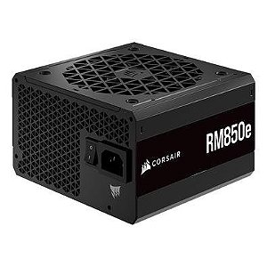 Fonte Atx 0850 W Corsair Rm850E, Cp9020263-Br, 80 Plus Gold, Modular, Pfc Ativo, Preta, Com Cabo