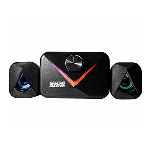 Caixa De Som Gamer Kmex Ss-8012, Rgb, 11 Watts Rms, P2, Subwoofer, Ss8012U0001Cb1X