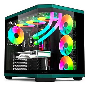 Gabinete Gamer Acer V950Bk, Sem Fonte, Sem Fan, Lateral De Vidro, Preto