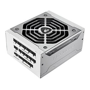 Fonte Atx 1050 W Cougar Polar X2, Cgr Prx2-1050, 80 Plus Platinum, Modular, Pfc Ativo, Sem Cabo, Caixa, Branca