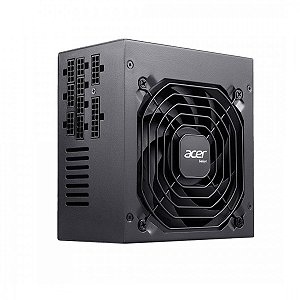 Fonte Atx 0650 W Acer Ac650 Black, 80 Plus Bronze, Pfc Ativo, Com Cabo, Preta