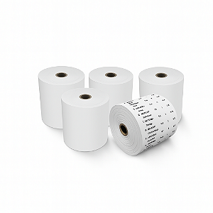 Bobina Térmica Para Impressora Não Fiscal, 80Mm, 40 Metros, 5 Unidades, Compatível Com I8, I7, It100, Tm-T20X-II