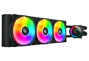 Water Cooler 360Mm Cougar Poseidon Elite Argb 360, Argb, Preto