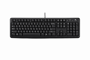 Teclado Usb Logitech K120, Preto, Abnt2, 920-004423