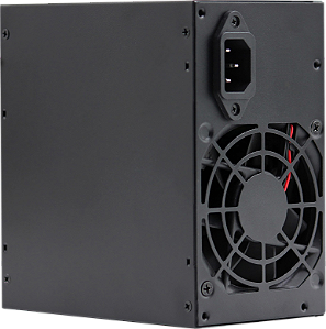 Fonte Atx 0350 W Bluecase, Blu350-Atps3Blk, Bivolt, Com Cabo, Sem Caixa, Preta, Bcspfc