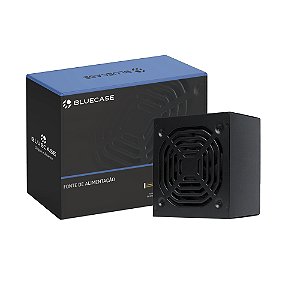 Fonte Atx 0500 W Bluecase, Blu500-Cmps2Bx, Bivolt, Com Cabo, Com Caixa, Preta, Bcspfc