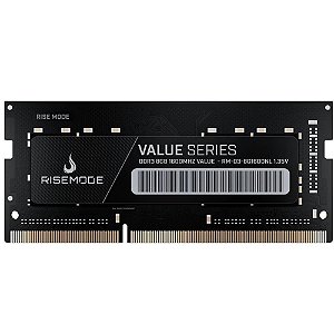 Memória Notebook Ddr3 08Gb/1600 Mhz Rise Mode, Cll11, 1.35V, Rm-D3-8G-1600Nl, Preta