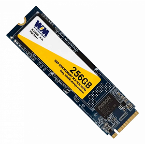 Ssd Nvme 256 Gb Winmemory Swg256G, Lê: 2.280 Mb/S, Grava: 1050 Mb/S, 2,5"