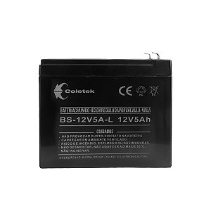 Bateria Selada Chumbo Coletek Nobreak 12V x 5Ah