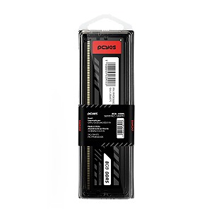 Memória Desktop Ddr5 08Gb/5600 Mhz Pcyes, Cl 40, 1.25V, Pm085600D5, Preta