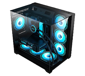 Pc Gamer Rtx 5070 Ti 16Gb, Ryzen 9 7950X3D, 32Gb Ddr5 5600 Mhz, Ssd 1Tb Nvme, Asrock X670E, Fonte 1000W, Gabinete Kmex
