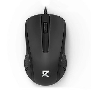 Mouse Usb Redragon Bm-4049 V2, 1.200 Dpi, 3 Botões, Preto