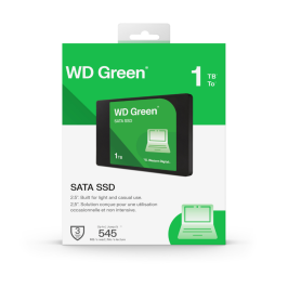 OPENBOX - Ssd Sata3 1 Tb Western Digital Wds100T5G0A, Lê: 545 Mb/S, Grava: 515 Mb/S