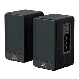 Caixa De Som Gamer Redragon Mouthpiece Gs813, Áudio 2.0, 10Watts x2, Bluetooth, Usb, 3.5Mm, Preto