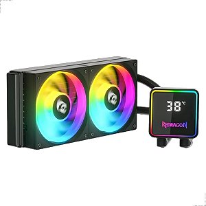Water Cooler 240Mm Redragon Ccw-1021, Argb, Preto