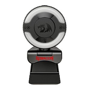 Webcam Redragon Oneshot Gw910, Full Hd 1080P, 30 Fps, Usb, Preta
