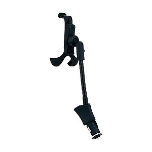 Suporte Universal C3Tech Com Carregador Veicular, MH-61C, Preto