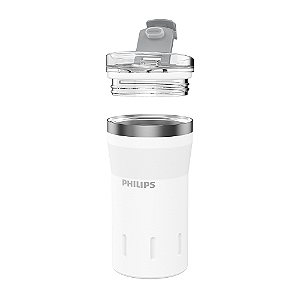 Copo Termico Com Tampa Philips, 350Ml, Awp2654Wh/78, Branco