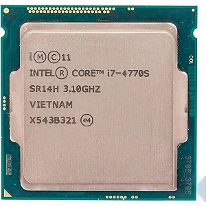 Processador 1150 Intel 4ª Geração Core I7-4770S, 3.10Ghz, 8Mb, Oem, Sem Cooler