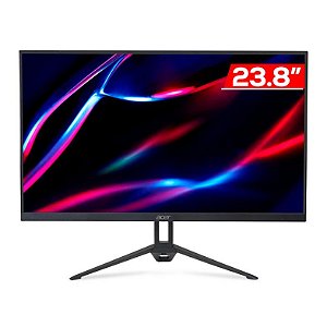 Monitor Gamer Led 23.8", 144Hz, 1Ms, Acer Nitro Kg243Y P1Bip, Ips, Fhd, Dp, Hdmi, Vesa, Preto