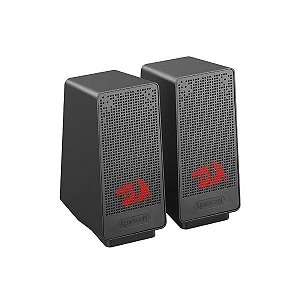 Caixa De Som Gamer Redragon Ranch Gs513, 3Watts X2, Áudio 2.0, P2, Usb, Controle De Volume, Preto