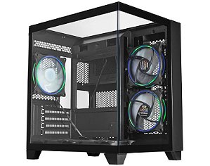 Pc Gamer Rtx 3050 06Gb, Ryzen 7 5700X, 16Gb Ddr4 3200 Mhz, Ssd 1Tb Nvme, Asus B550M-A, Fonte 650W, Gabinete Kmex
