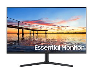 Monitor Gamer Led 32", 075Hz, 8Ms, Samsung Essential S3 Ls32B300Nwnmzd, Va, Fhd, Dp, Hdmi, Vesa, Preto