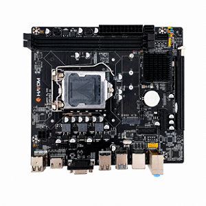 OPENBOX - Placa Mãe 1155 2ª, 3ª Geração Hayom B75, Ddr3 16Gb, M2/Nvme, Hdmi, Vga, 1000 Mb/S, Sem Caixa, Preta