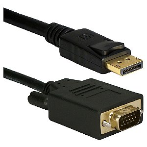 OPENBOX - Cabo Adaptador De Vídeo Displayport Macho Para Vga Macho, 1.8 Metros, Md9 7729