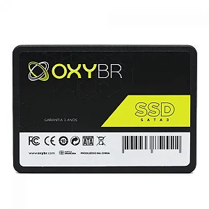 Ssd Sata3 120 Gb Oxybr, Lê: 550 Mb/S, Grava: 500 Mb/S, 2.5"