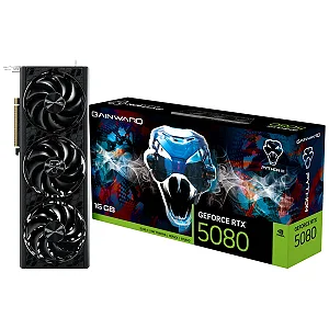 Placa De Vídeo Geforce Ddr7 16Gb/256 Bits Rtx 5080 Python III Gainward, 3 Fans, Dp, Hdmi, Ne75080019T2-Gb2035T