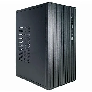 Gabinete Comum Micro-Atx Kmex Cm-0168, Com Fonte 200W, Preto
